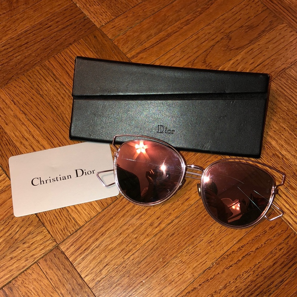 Christian Dior Sideral Rose Gold Sunglasses
